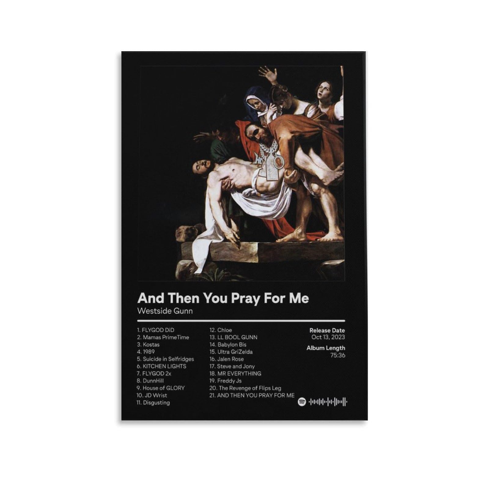 GAUSKY Album Cover Westside Gunn And Then You Pray For Me Poster
